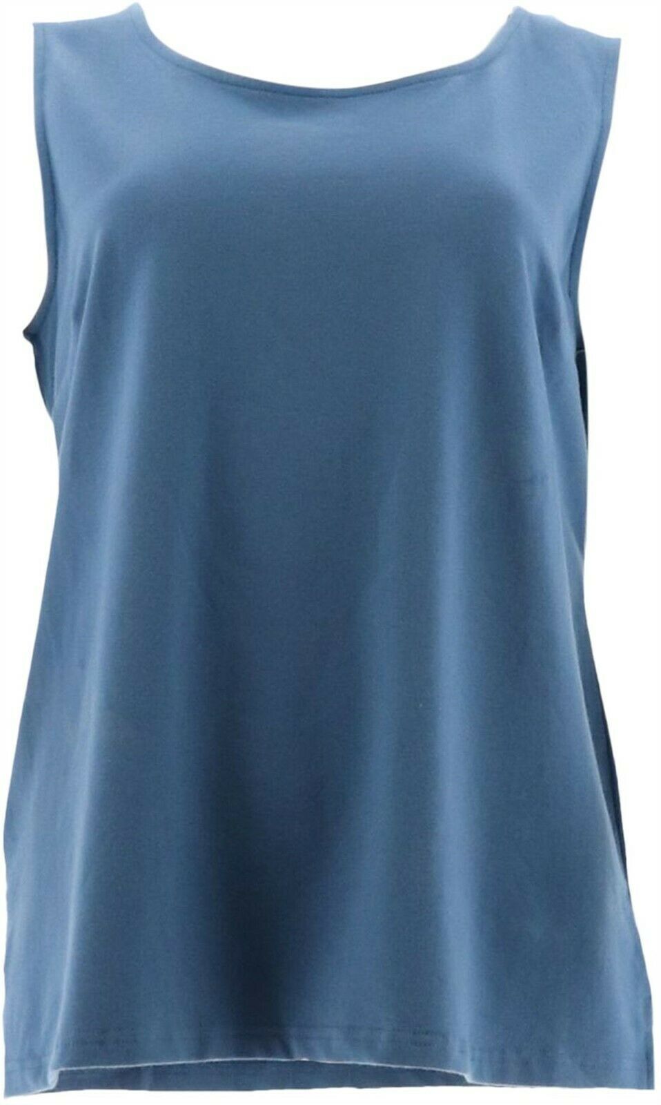 Joan Rivers Wardrobe Builders Scoop Neck Stretch Tank Black 1X NEW A295141 Joan Rivers Wardrobe Builders Scoop Neck Stretch Tank Black 1X NEW A295141
